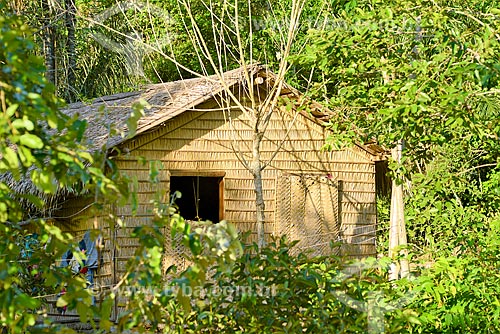  Palhoça (casa feita de palha) - Comunidade Urucureá  - Santarém - Pará (PA) - Brasil