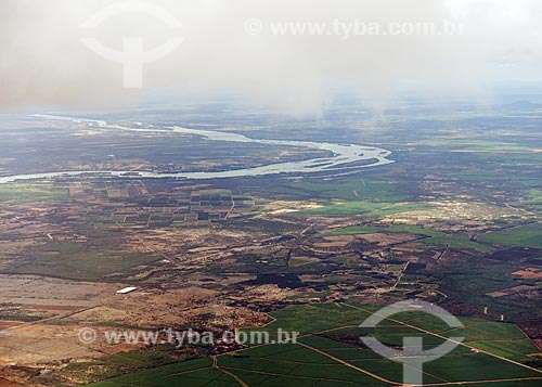  Foto aérea da zona rural da cidade de Petrolina  - Petrolina - Pernambuco (PE) - Brasil