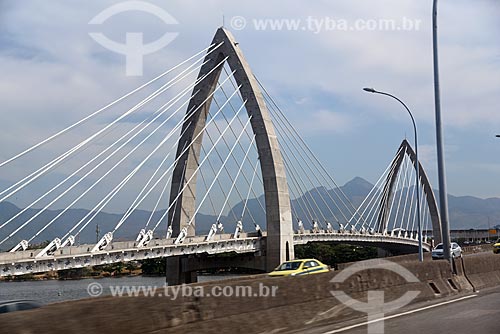  Detalhe da Ponte Prefeito Pereira Passos (2014)  - Rio de Janeiro - Rio de Janeiro (RJ) - Brasil