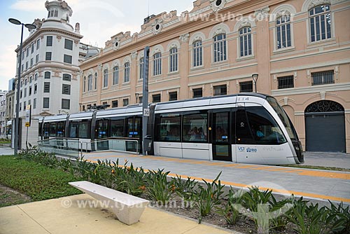  Veículo leve sobre trilhos na Orla Prefeito Luiz Paulo Conde  - Rio de Janeiro - Rio de Janeiro (RJ) - Brasil