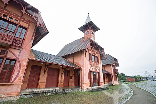  Fachada do Estação Museu da Memória - antiga Estação Ferroviária de Joinville  - Joinville - Santa Catarina (SC) - Brasil