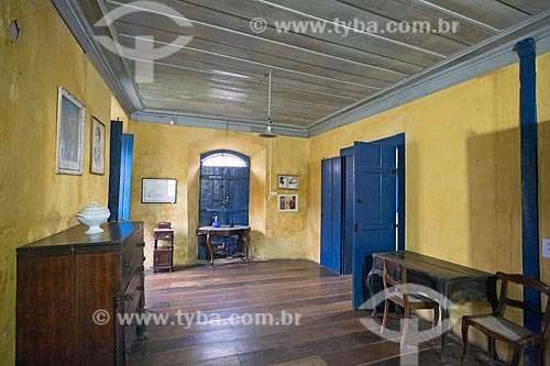  Interior da Casa de Anita Garibaldi  - Laguna - Santa Catarina (SC) - Brasil