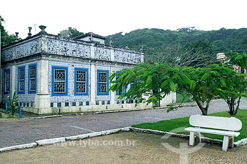  Casa Pinto Dulysséa (1866) - hoje abriga a Fundação Lagunense de Cultura  - Laguna - Santa Catarina (SC) - Brasil