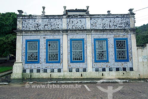  Fachada da Casa Pinto Dulysséa (1866) - hoje abriga a Fundação Lagunense de Cultura  - Laguna - Santa Catarina (SC) - Brasil