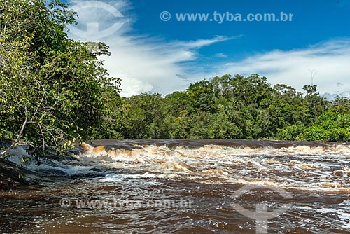  Leito do Rio Iratapuru na Reserva de Desenvolvimento Sustentável do Iratapuru  - Laranjal do Jari - Amapá (AP) - Brasil