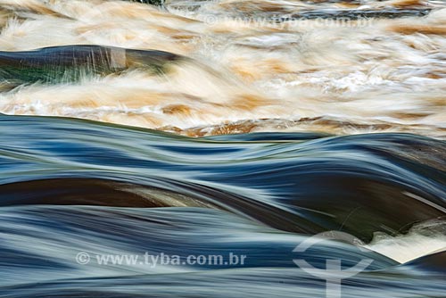  Detalhe do leito do Rio Iratapuru na Reserva de Desenvolvimento Sustentável do Iratapuru  - Laranjal do Jari - Amapá (AP) - Brasil