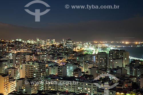  Vista do anoitecer na cidade do Rio de Janeiro  - Rio de Janeiro - Rio de Janeiro (RJ) - Brasil