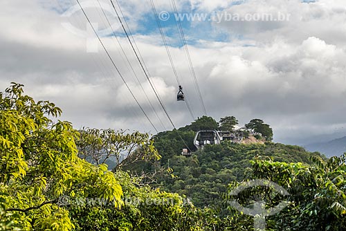  Vista do Pão de Açúcar durante a travessia entre o Morro da Urca  - Rio de Janeiro - Rio de Janeiro (RJ) - Brasil