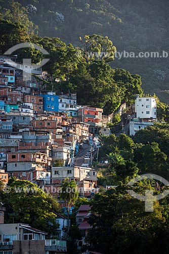  Vista geral da favela do Cerro Corá  - Rio de Janeiro - Rio de Janeiro (RJ) - Brasil