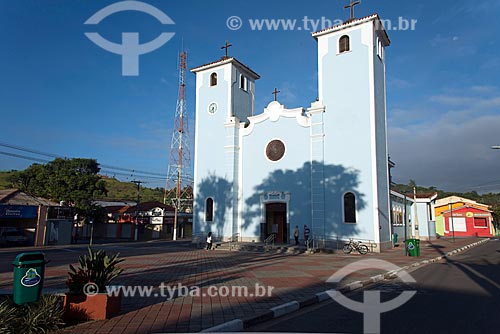  Fachada da Igreja de Nossa Senhora da Escada e São Benedito (1956)  - Guararema - São Paulo (SP) - Brasil