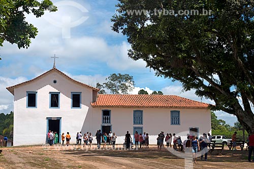  Fachada da Igreja de Nossa Senhora da Escada (1652)  - Guararema - São Paulo (SP) - Brasil