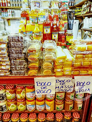  Detalhe de doces à venda no Centro Luiz Gonzaga de Tradições Nordestinas  - Rio de Janeiro - Rio de Janeiro (RJ) - Brasil