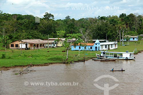  Casa em comunidade ribeirinha às margens do Rio Amazonas próximo à Itacoatiara  - Itacoatiara - Amazonas (AM) - Brasil
