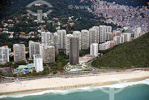  Foto aérea do Gran Meliá Nacional - antigo Hotel Nacional (1968)  - Rio de Janeiro - Rio de Janeiro (RJ) - Brasil