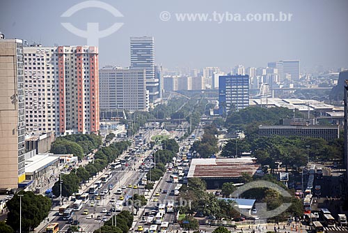  Vista de cima da Avenida Presidente Vargas  - Rio de Janeiro - Rio de Janeiro (RJ) - Brasil