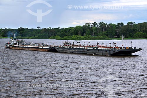  Navio-tanque no Rio Amazonas próximo à Manaus  - Manaus - Amazonas (AM) - Brasil