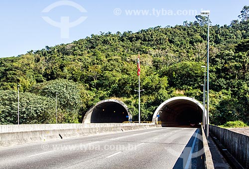  Entrada sul do Túnel Deputada Antonieta de Barros  - Florianopolis - Santa Catarina - Brazil