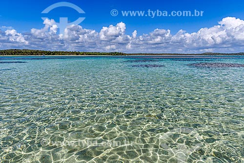  Vista das piscina natural da Praia de Moreré  - Cairu - Bahia (BA) - Brasil
