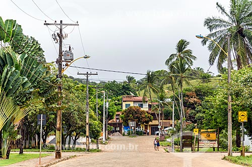  Vista de rua na cidade de Itacaré  - Itacaré - Bahia (BA) - Brasil