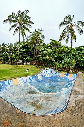 Pista de skate próximo à Praia da Tiririca  - Itacaré - Bahia (BA) - Brasil