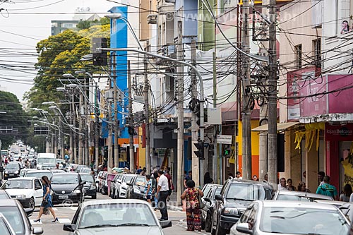  Tráfego na Rua Quinze de Novembro  - São José dos Campos - São Paulo (SP) - Brasil