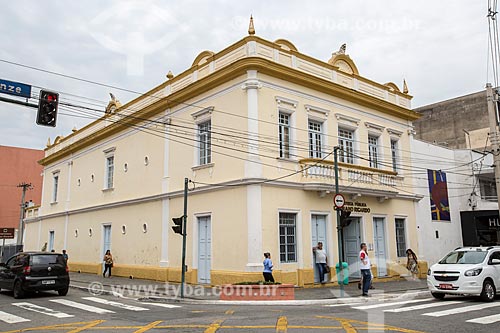  Fachada da Biblioteca Pública Cassiano Ricardo na Rua Quinze de Novembro  - São José dos Campos - São Paulo (SP) - Brasil