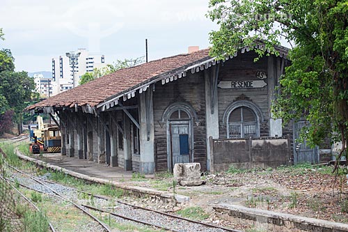  Antiga estação ferroviária de Resende  - Resende - Rio de Janeiro (RJ) - Brasil