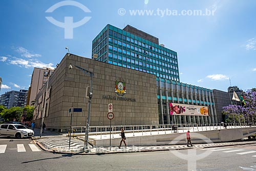  Fachada do Palácio Farroupilha (1967) - sede da Assembléia Legislativa do Estado do Rio Grande do Sul  - Porto Alegre - Rio Grande do Sul (RS) - Brasil