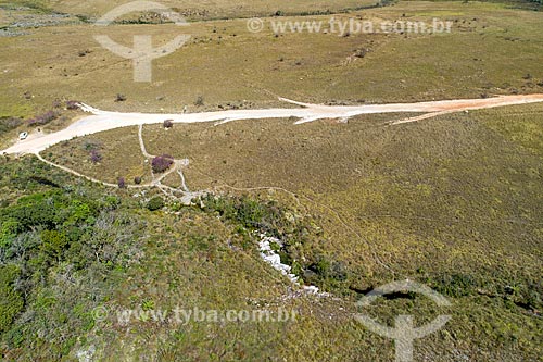 Vista de drone da Nascente do Rio São Francisco  - São Roque de Minas - Minas Gerais (MG) - Brasil