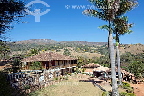  Sede de fazenda e hotel fazenda na zona rural da cidade do distrito de São José do Barreiro  - São Roque de Minas - Minas Gerais (MG) - Brasil