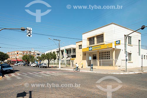  Agência dos Correios no centro da cidade de Piumhi  - Piumhi - Minas Gerais (MG) - Brasil