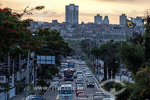  Vista de trecho da Avenida Goiás com o bairro Cidade Nova Heliópolis ao fundo  - São Caetano do Sul - São Paulo (SP) - Brasil