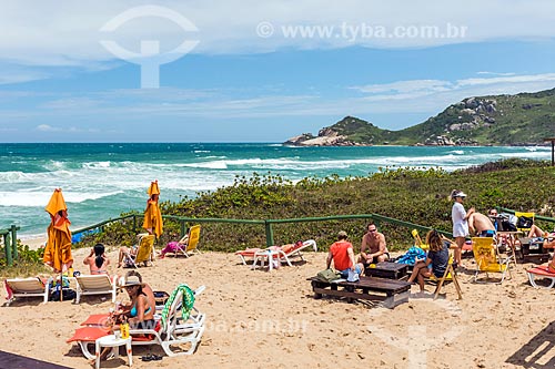  Banhistas na Praia Mole  - Florianópolis - Santa Catarina (SC) - Brasil
