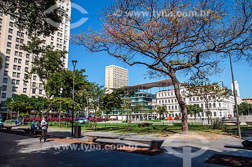  Vista da Praça Mauá com o Museu de Arte do Rio (MAR) ao fundo  - Rio de Janeiro - Rio de Janeiro (RJ) - Brasil
