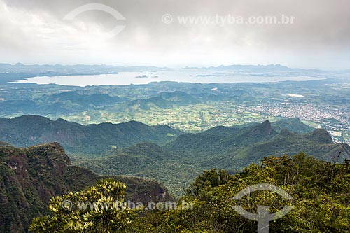  Vista do Morro dos Vândalos durante a Travessia Cobiçado x Ventania no Parque Nacional da Serra dos Órgãos  - Petrópolis - Rio de Janeiro (RJ) - Brasil