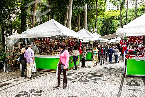 Barracas na feira de natal da Praça General Osório  - Curitiba - Paraná (PR) - Brasil