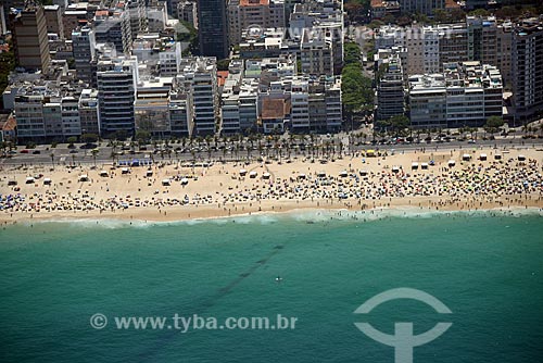  Foto aérea da Praia de Ipanema  - Rio de Janeiro - Rio de Janeiro (RJ) - Brasil