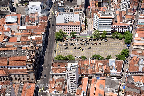  Foto aérea de estacionamento na Avenida Passos  - Rio de Janeiro - Rio de Janeiro (RJ) - Brasil