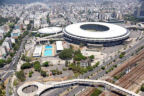  Foto aérea do Complexo Esportivo do Maracanã  - Rio de Janeiro - Rio de Janeiro (RJ) - Brasil
