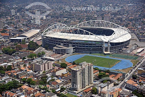  Foto aérea do Estádio Nilton Santos (2007)  - Rio de Janeiro - Rio de Janeiro (RJ) - Brasil