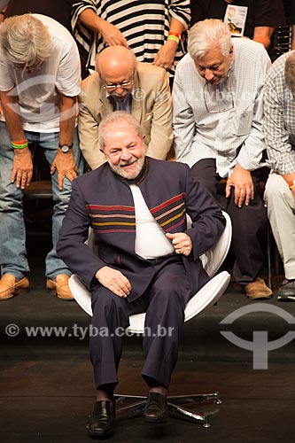  Ex-presidente Luiz Inácio Lula da Silva durante o encontro de intelectuais e artistas no Teatro Oi Casa Grande - Campanha Eleição sem Lula é fraude  - Rio de Janeiro - Rio de Janeiro (RJ) - Brasil