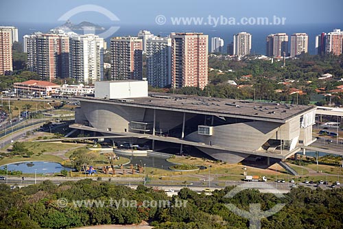  Foto aérea da Cidade das Artes - antiga Cidade da Música  - Rio de Janeiro - Rio de Janeiro (RJ) - Brasil