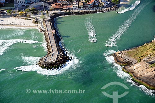  Foto aérea do Canal da Joatinga  - Rio de Janeiro - Rio de Janeiro (RJ) - Brasil