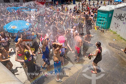  Desfile do bloco de carnaval de rua Escravos da Mauá  - Rio de Janeiro - Rio de Janeiro (RJ) - Brasil