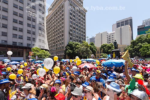  Desfile do bloco de carnaval de rua Escravos da Mauá  - Rio de Janeiro - Rio de Janeiro (RJ) - Brasil