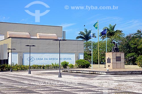  Entrada da Casa da Moeda do Brasil  - Rio de Janeiro - Rio de Janeiro (RJ) - Brasil