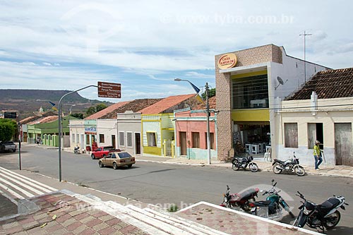  Comércio na Rua Joaquim Távora  - Santana do Cariri - Ceará (CE) - Brasil