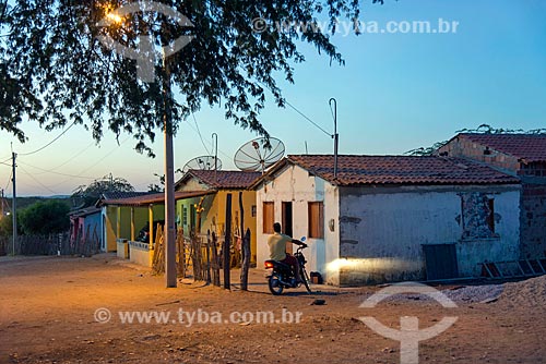  Casas na Comunidade Caatinga Grande na aldeia da Tribo Truká  - Cabrobó - Pernambuco (PE) - Brasil