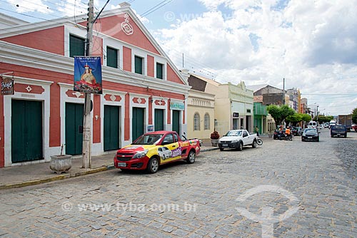  Antigos casarios comerciais no centro da cidade  - Princesa Isabel - Paraíba (PB) - Brasil