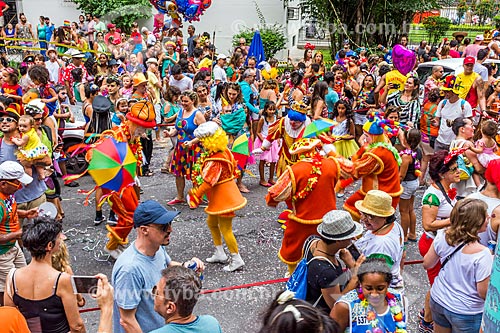  Desfile do bloco de carnaval de rua Gigantes da Lira  - Rio de Janeiro - Rio de Janeiro (RJ) - Brasil